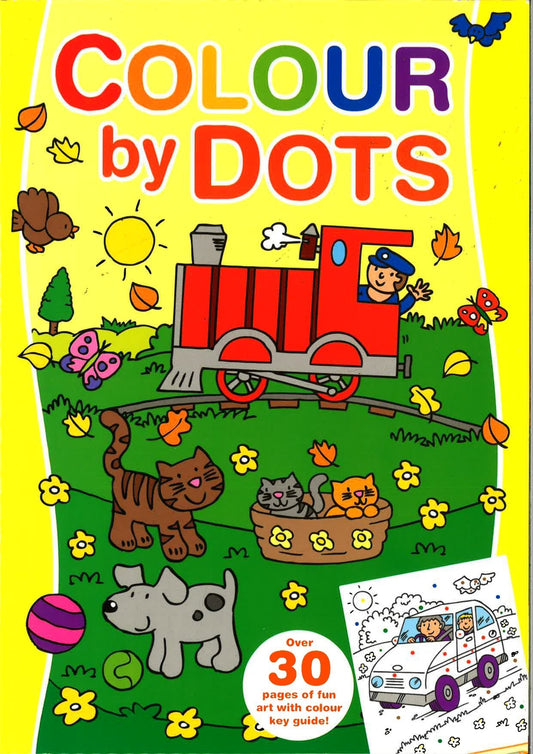 Colour By Dots (Yellow)