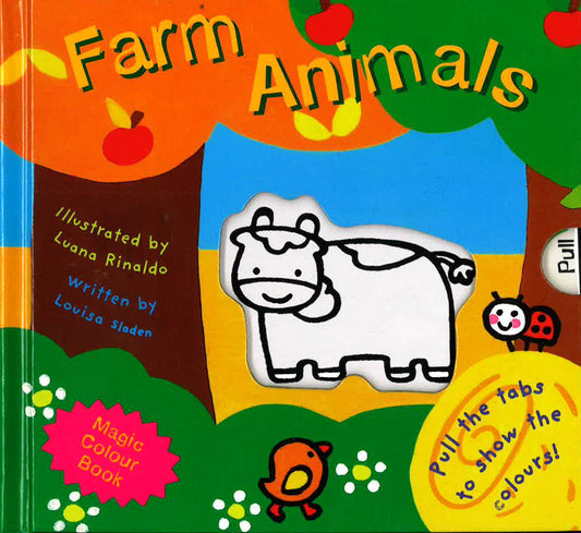 Magic Colour Book: Farm Animals
