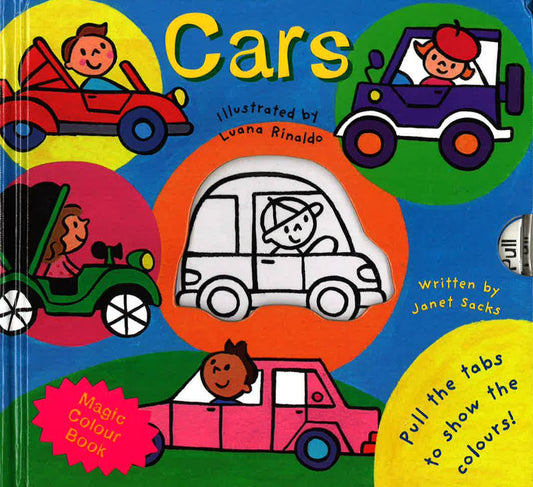 Magic Colour Book: Cars