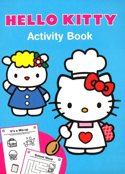 Hello Kitty Best Friends Blue Activity Book