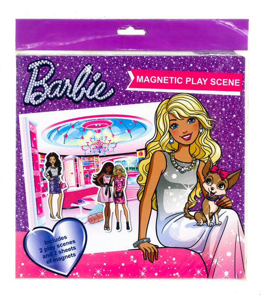 Barbie Magnetic Play Scene