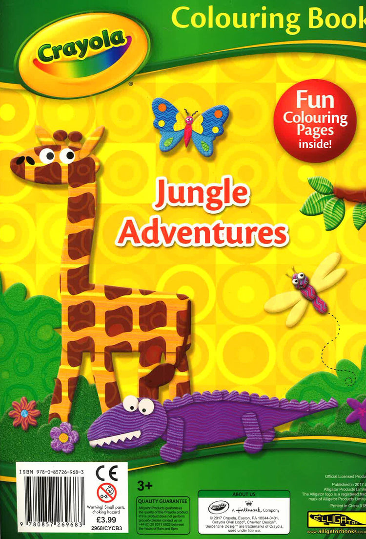Crayola Jungle Colouring Book: Lion – BookXcess