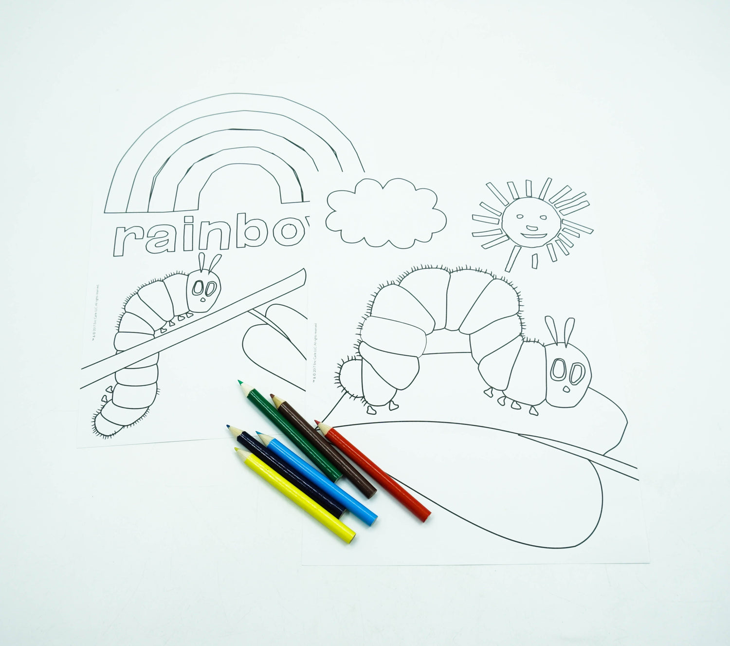 The Very Hungry Caterpillar Colouring Set – BookXcess