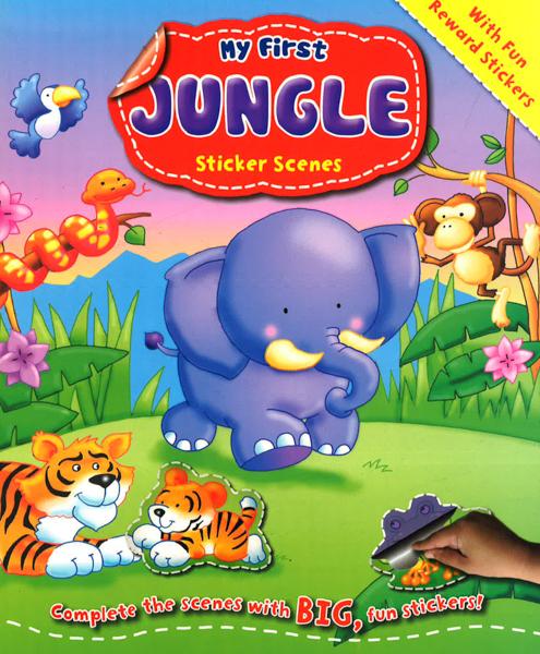My First Jungle Sticker Scenes