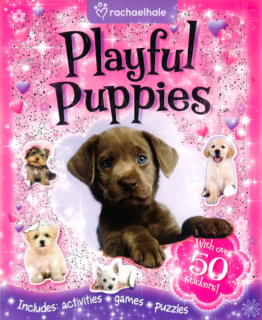 Sticker And Activity Book - Rachael Hale 2: Playful Puppies