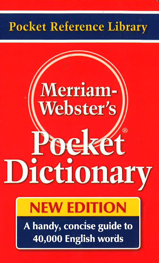Merriam Webster's: Pocket Dictionary