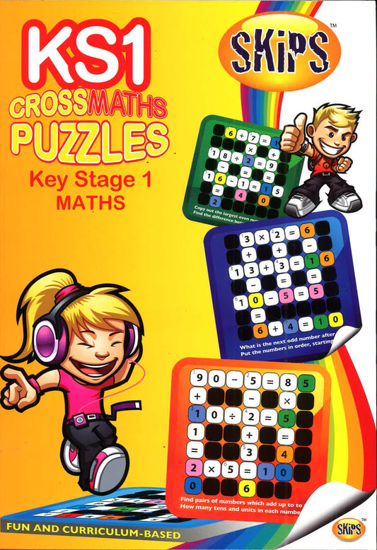 Skips Crossword Puzzles: Key Stage 1 Maths Crossmaths