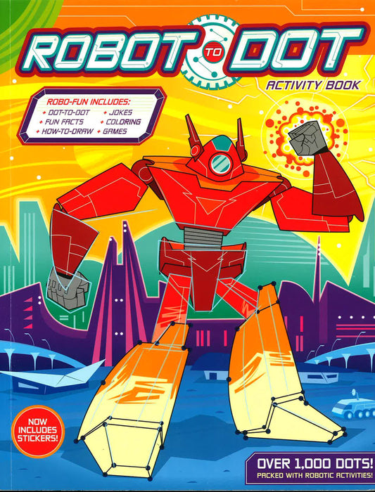 Robot To Dot: Activity Book
