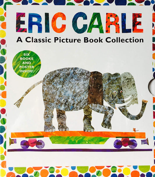 Eric Carle Classic Picture Books Collection (6 Books Boxset And Poster)