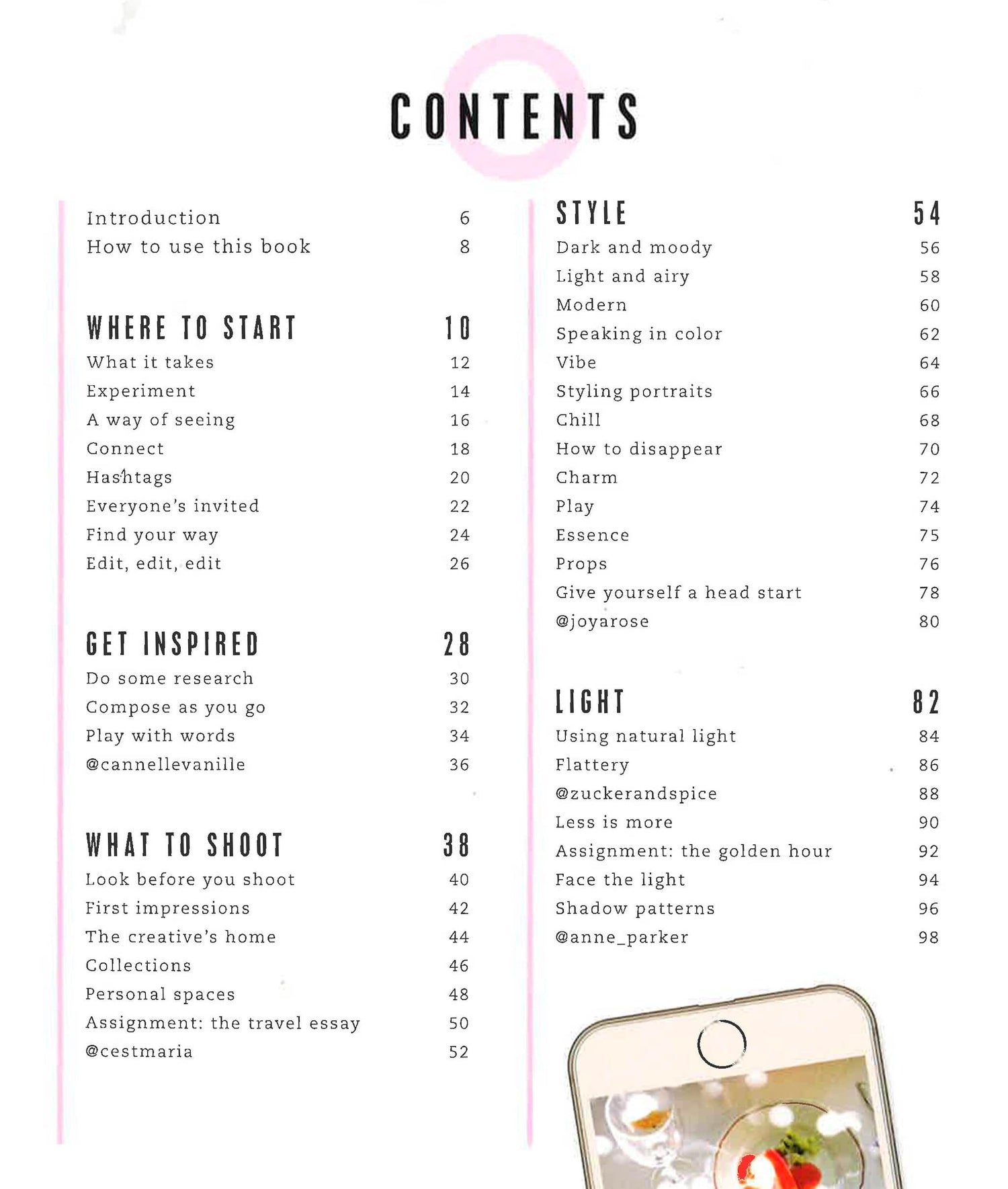 Inst Style Guide Examples Styling For Instagram: What To Style And How To Style It – BookXcess
