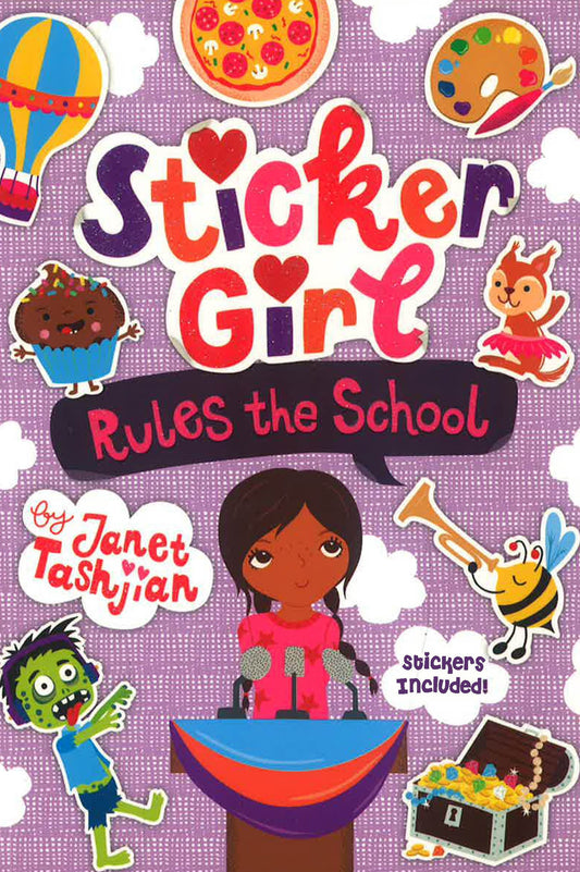 Sticker Girl Rules The School