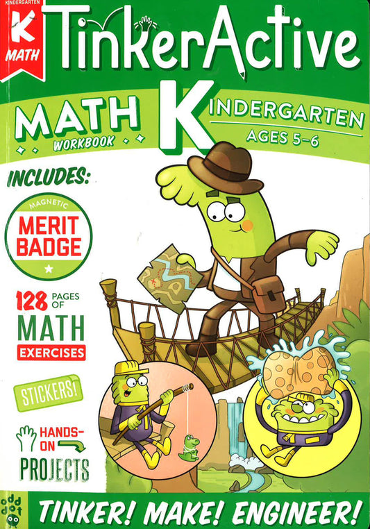 Math Workbook (Tinkeractive, Kindergarten)