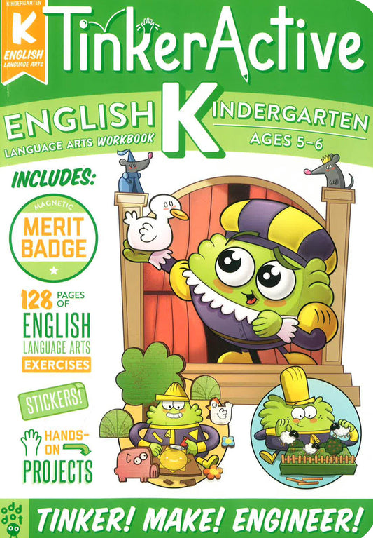 Tinkeractive Workbooks: Kindergarten English Language Arts