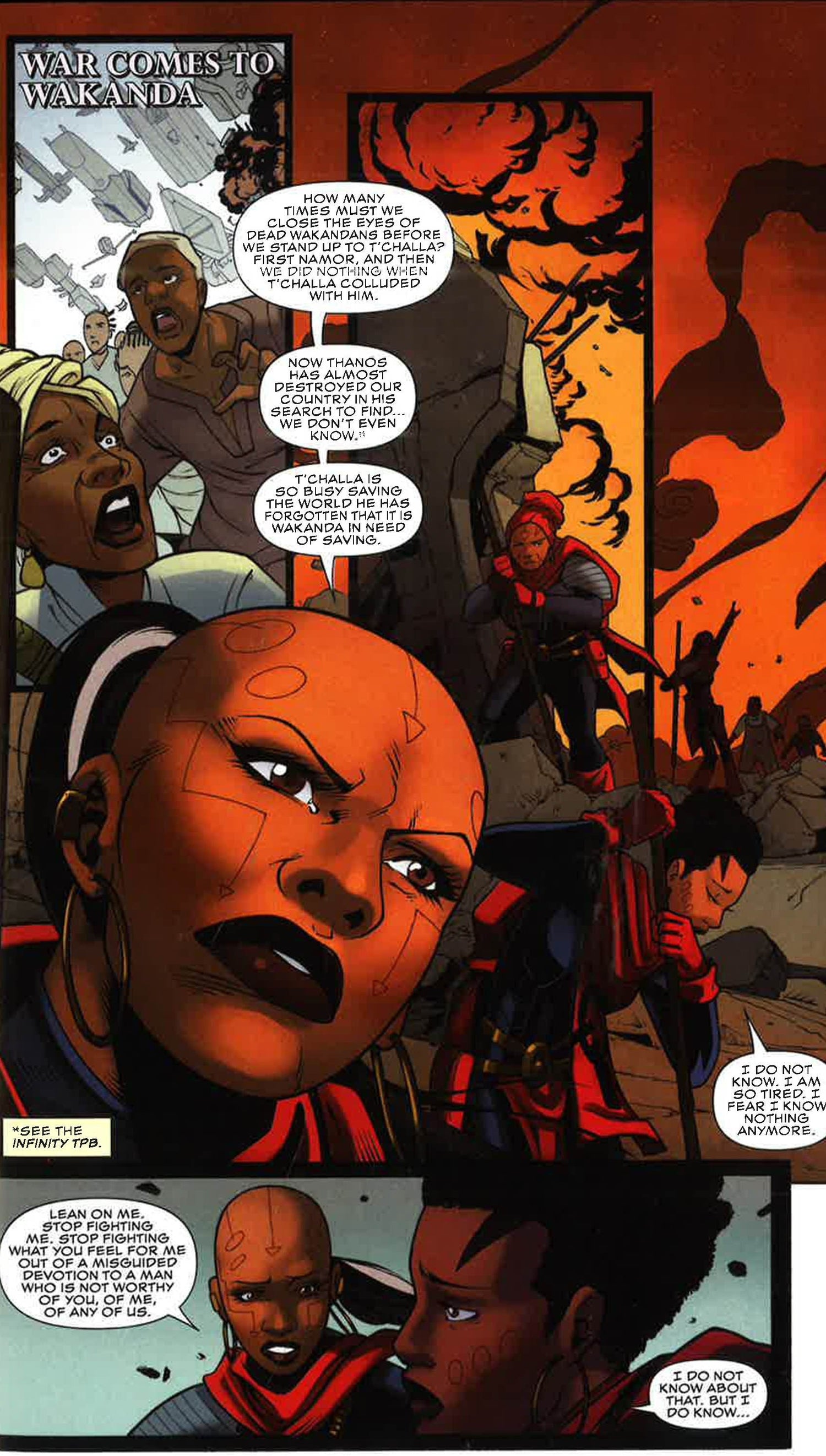 Marvel Knights: The World To Come: Marvel Comics Introduces T'Challa's Marvel Knights: The World To Come: Marvel Comics Introduces T'Challa's