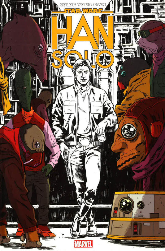 Color Your Own Star Wars Han Solo