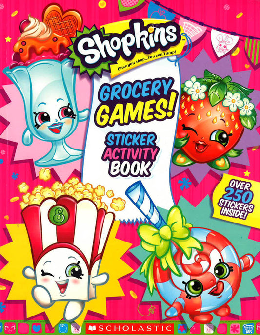 Grocery Games! (Shopkins Jumbo Sticker Activity Book)