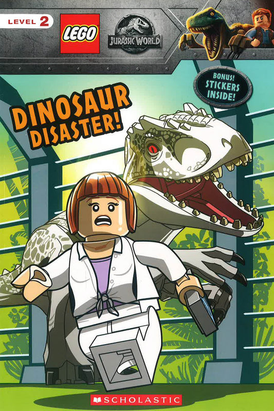 Dinosaur Disaster! (Lego Jurassic World: Reader With Stickers)