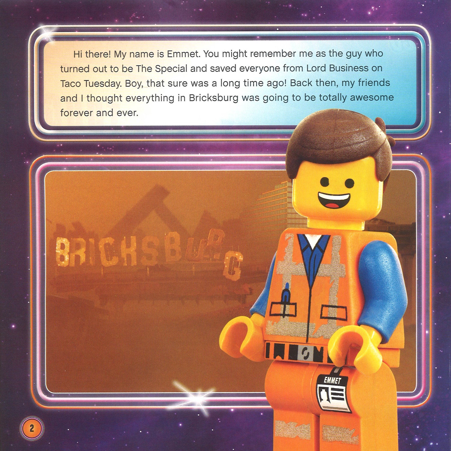The Lego Movie 2: Emmet Gets Tough – BookXcess