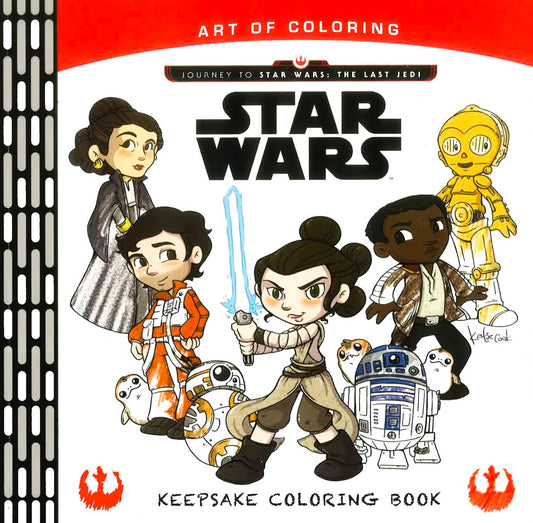 Journey To Star Wars: The Last Jedi Keepsake Coloring Book (Art Of Coloring)