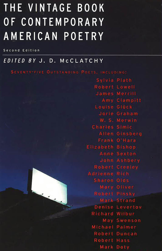 The Vintage Book Of Contemporary American Poetry