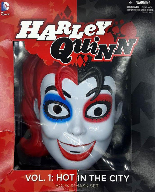 Harley Quinn Book And Mask Set