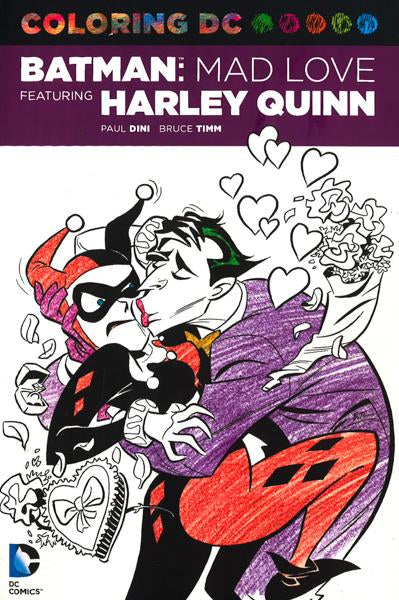 Batman: Mad Love Featuring Harley Quinn (DC Coloring Book)