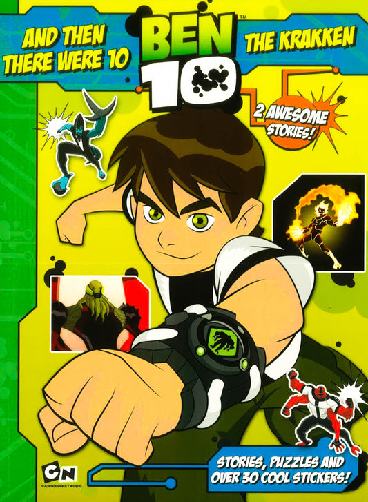 Ben 10 Story Book: And Then There Were 10 And The Krakken