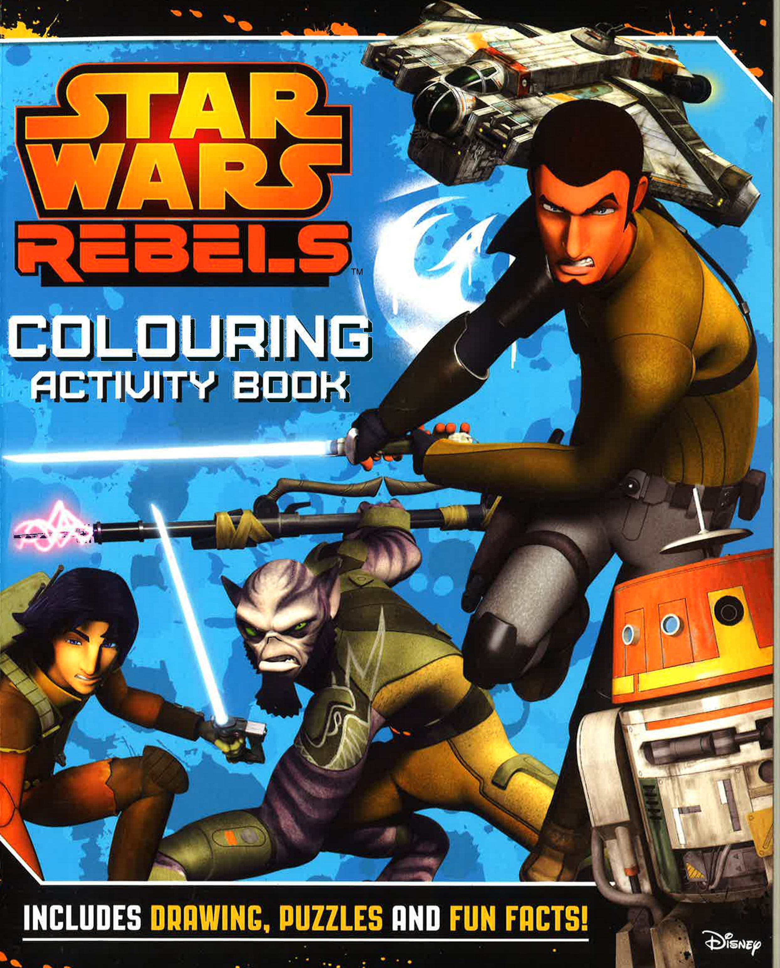 Star Wars Rebels Colouring Activity Book BookXcess