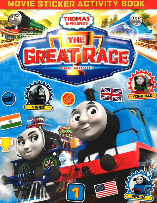 THOMAS & FRIENDS: THE GREAT RACE MOVIE STICKER BOOK
