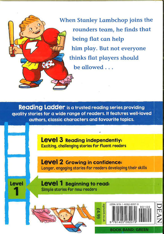 Flat Stanley Plays Ball (Reading Ladder Level 1)