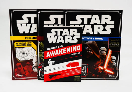 [10% OFF from 1-6 MAY 2024] Star Wars:The Force Awaken 4 Book Set