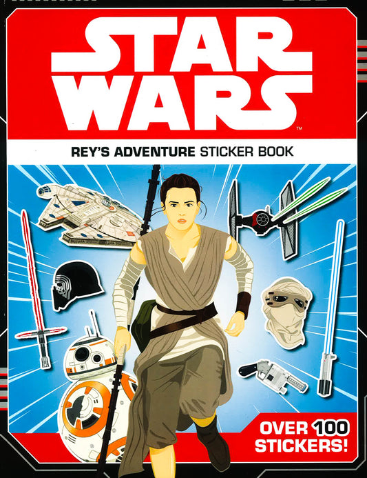 Star Wars Rey'S Adventure Sticker Book