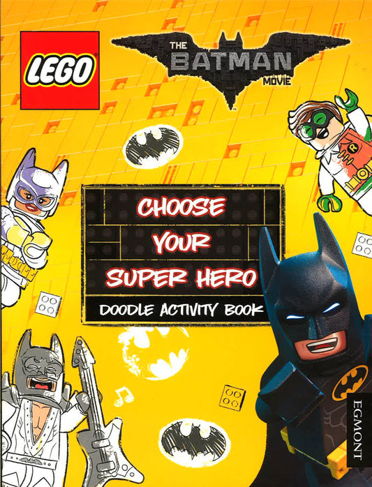 THE LEGO (R) BATMAN MOVIE: Choose Your Super Hero Doodle Activity Book