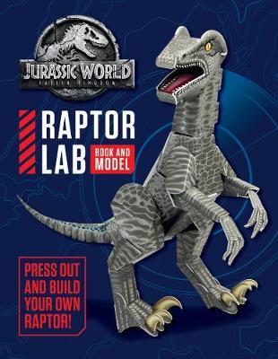 Jurassic World Fallen Kingdom Raptor Lab: Book and Model