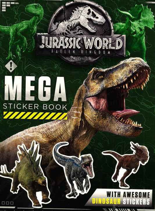 Jurassic World Fallen Kingdom Mega Sticker Book
