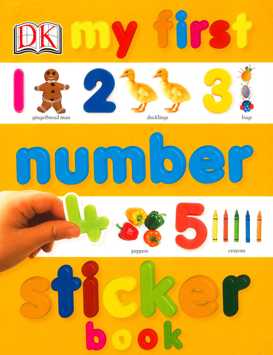 DK My First Number Sticker Book