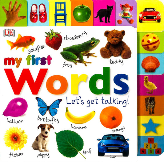 My First Words Let's Get Talking (My First Tabbed Board Book)