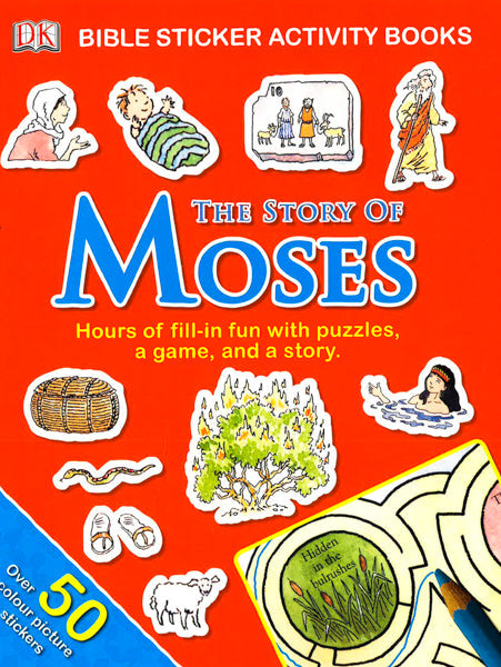 The Story Of Moses - Sticker Activity Book