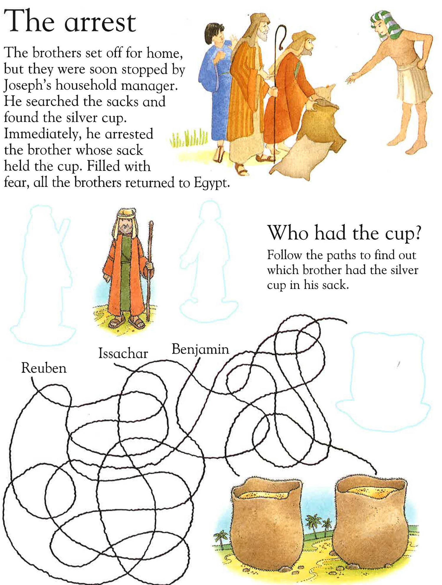 The Story Of Joseph (Sticker Activity Bk) – BookXcess