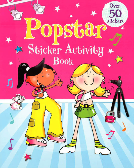 Popstar Sticker Activity Book