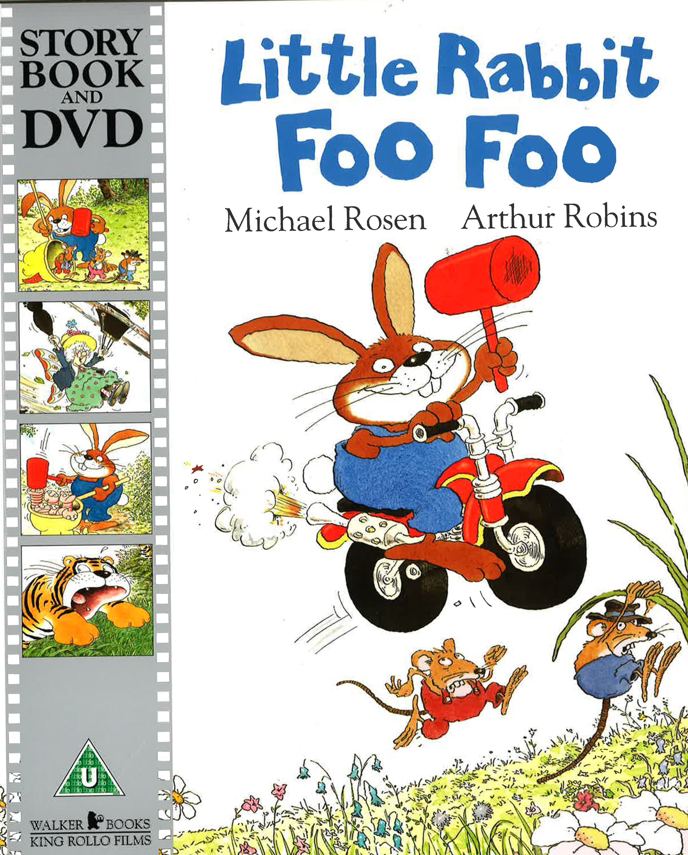 Little Rabbit Roo Roo Book Little Rabbit Foo Foo - Storybook And Dvd – BookXcess