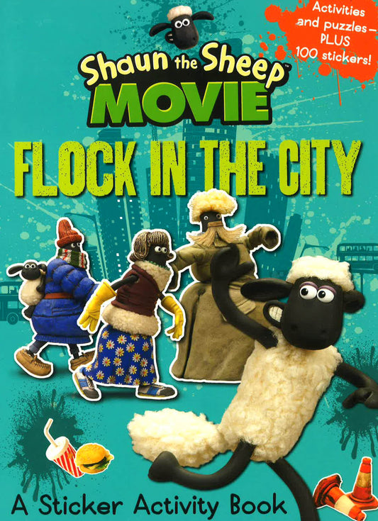Shaun The Sheep Sticker Activity