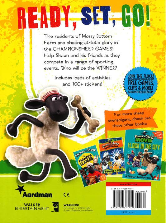 Shaun The Sheep Championsheep Games: A Sporting Sticker Activity Book