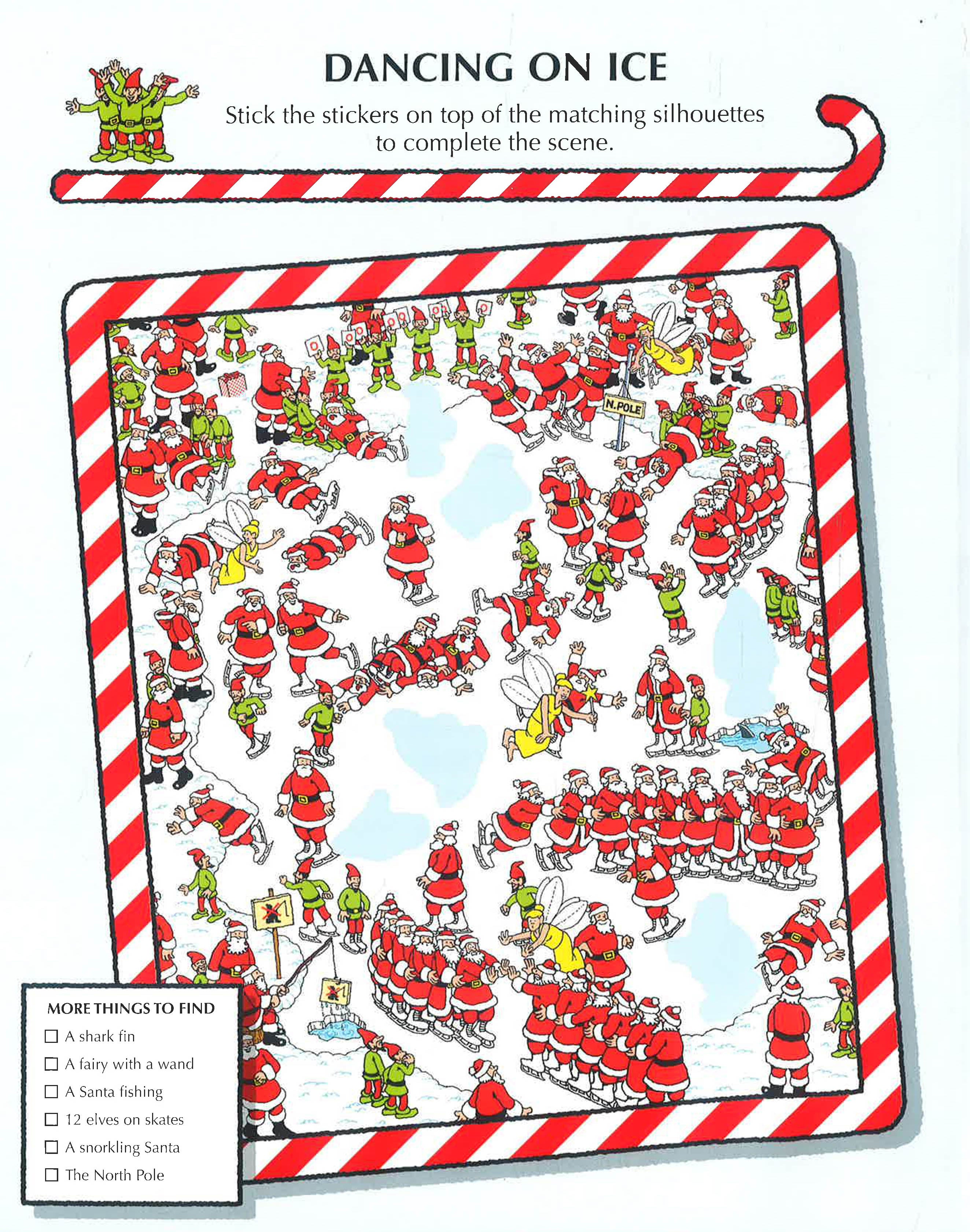 9781406378634 3 where's wally? santa spectacular sticker activity book – bookxcess