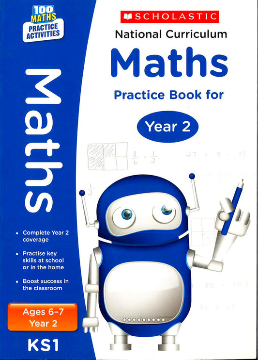 National Curriculum Maths Practice Book For Year 2