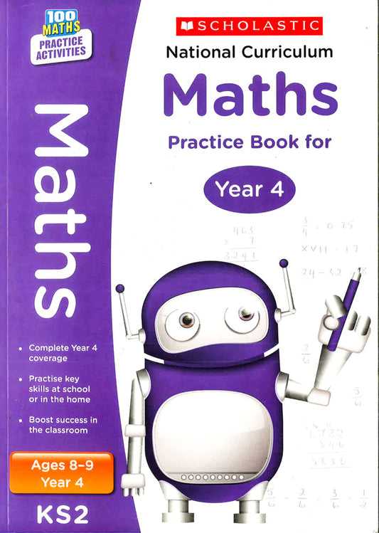 National Curriculum Maths Practice Book For Year 4