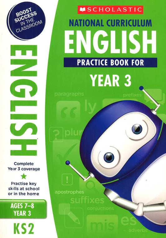 National Curriculum English Practive Book For Ages 7-8 (Year 3)