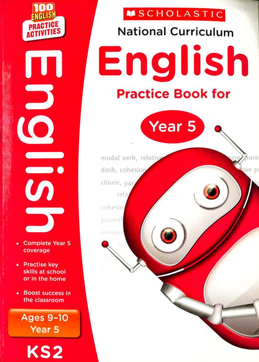 National Curriculum English Practive Book For Ages 9-10 (Year 5)