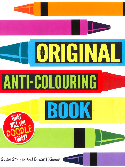 Original Anti-Colouring Book