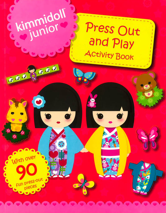 Kimmidoll Junior: Press Out And Play Activity Book